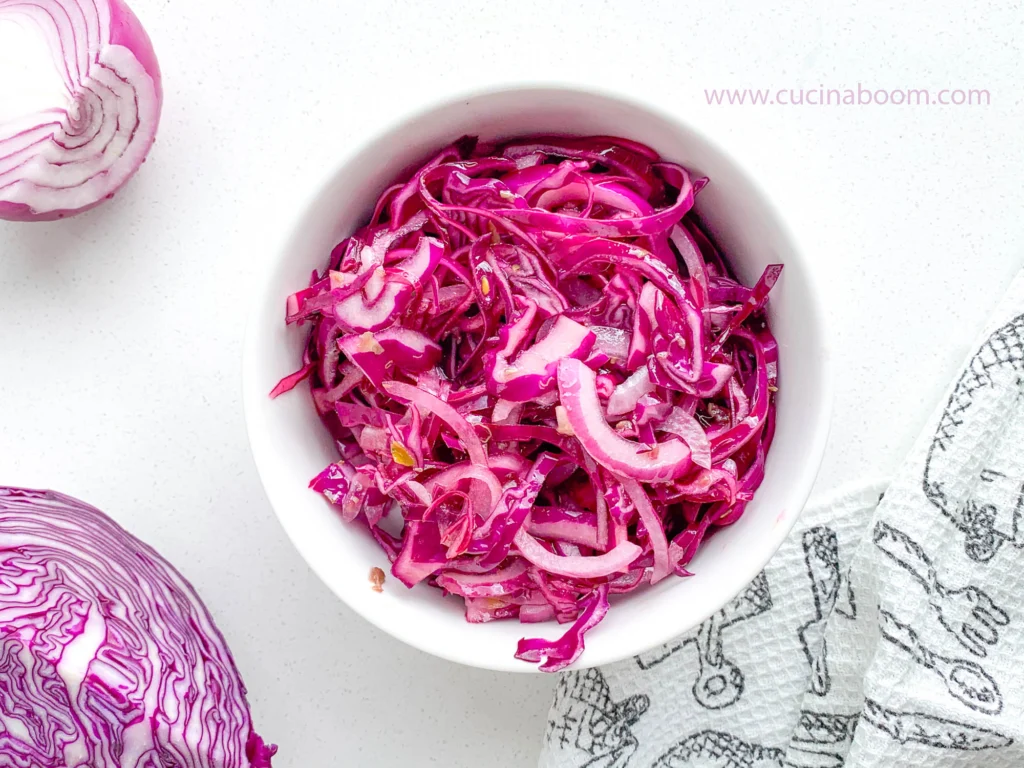 Red Cabbage Salad Italian Recipe