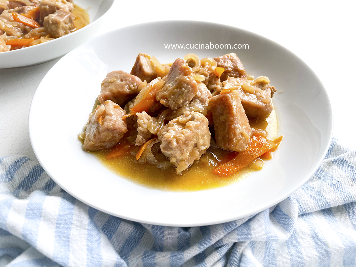 Tuna in Sweet and Sour Sauce - photo recipe