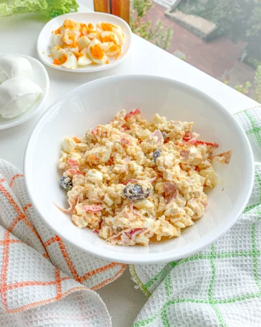 chicken salad with rise italian recipe