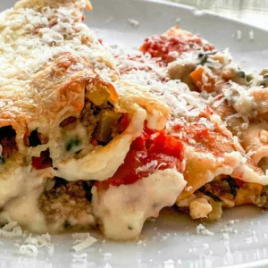 cannelloni in the oven