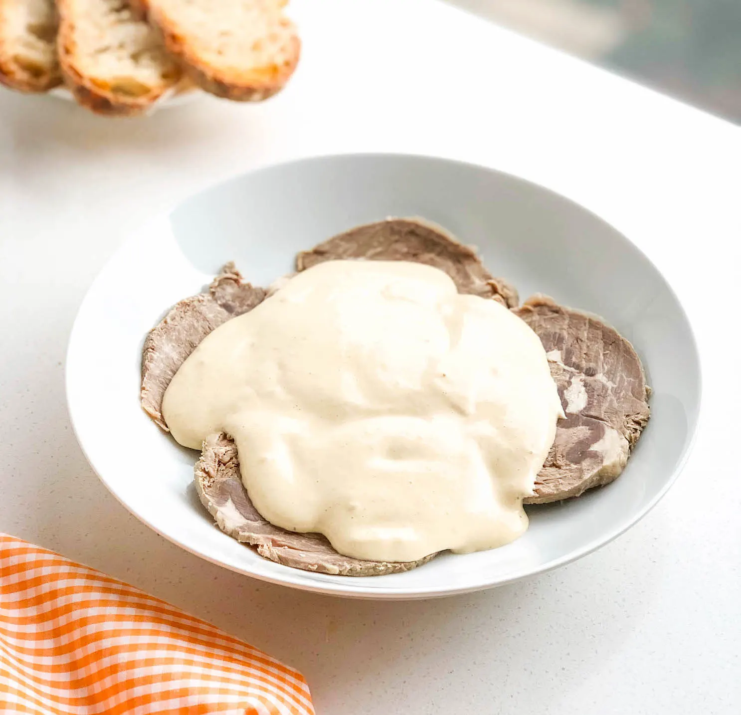 beef with italian tuna sauce vitello tonnato